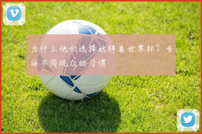 为什么他们选择这样看世界杯？专访不同观众的习惯